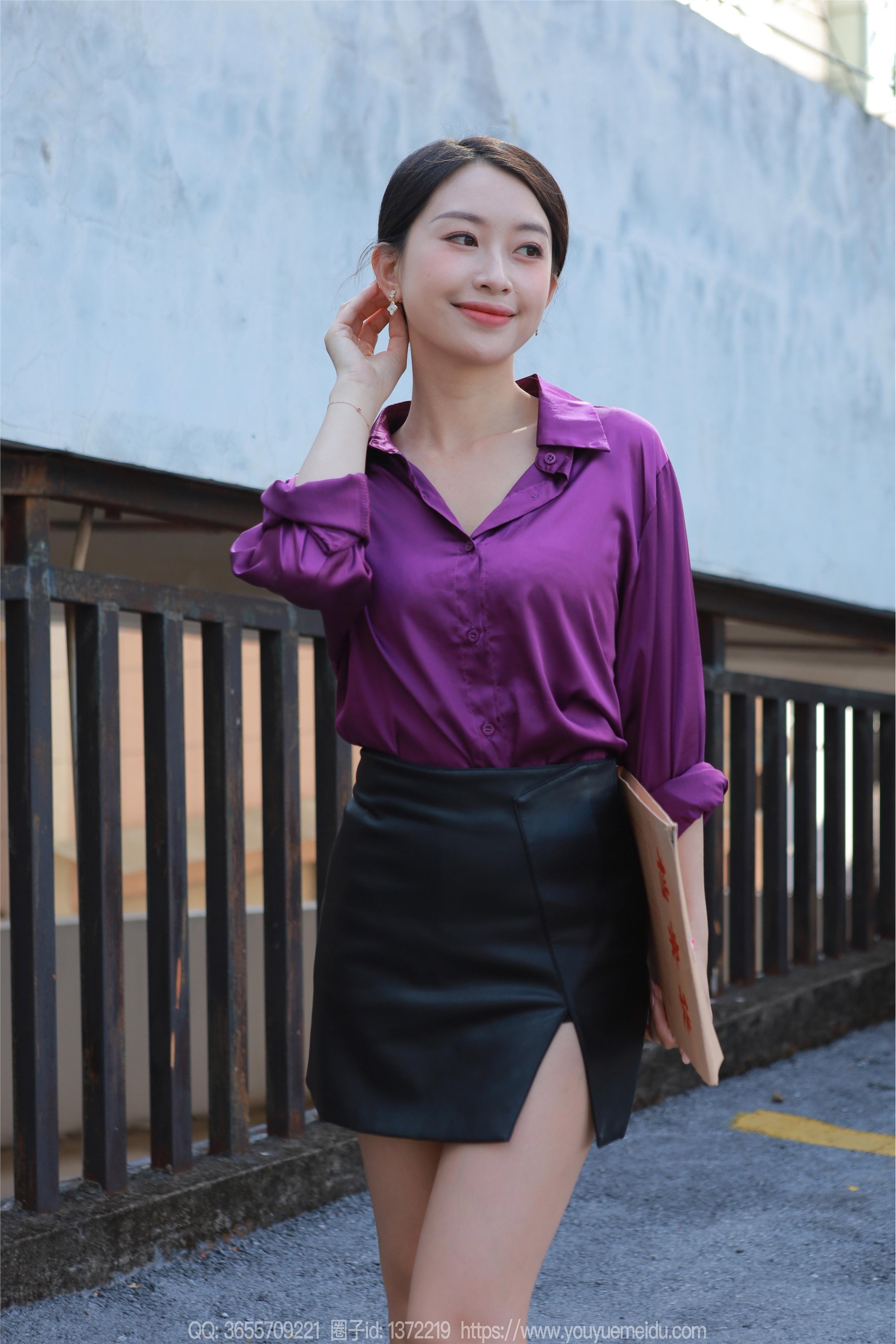 IESS异思趣向  2024.12.11 丝享家 1921 小婕《紫色韵味》